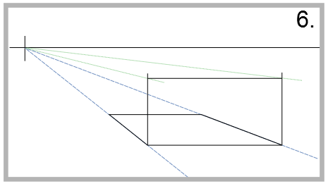 how to draw one-point perspective